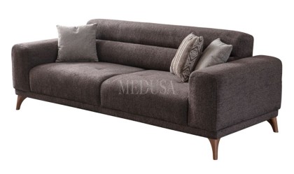 Medusa Home - Epsila Üçlü Koltuk Kahve