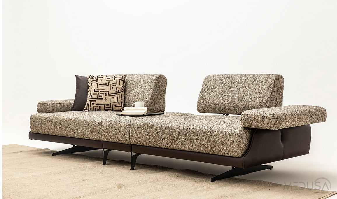 Medusa Home Mobilya - Esse Brown Modüler Koltuk Takımı