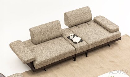 Medusa Home Mobilya - Esse Brown Modüler Koltuk Takımı