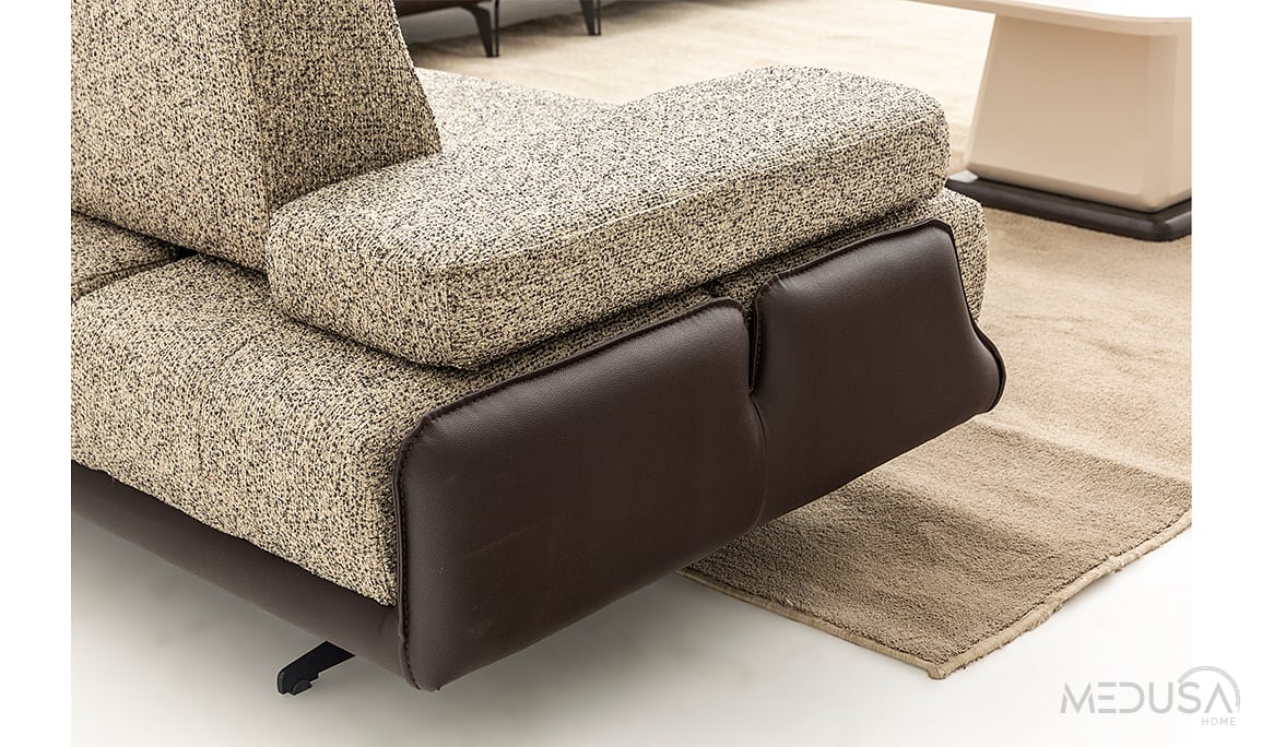 Medusa Home Mobilya - Esse Brown Modüler Koltuk Takımı