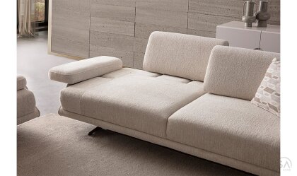 Medusa Home Mobilya - Esse Krem Üçlü Koltuk