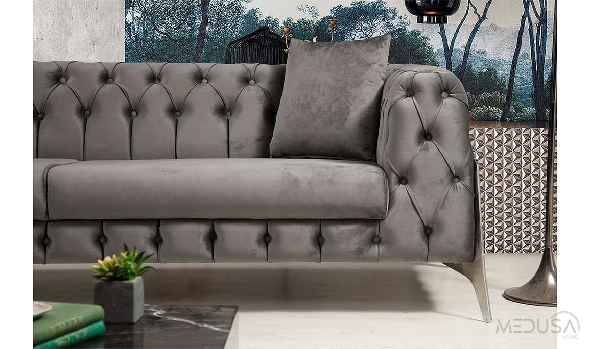 Medusa Home Mobilya - Fantom Luxury Üçlü Koltuk
