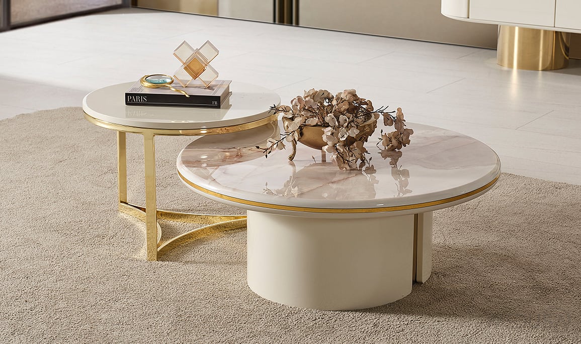 Medusa Home Mobilya - Feralla Luxury Sehpa Seti