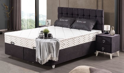 Medusa Home - Flores Set Baza Başlık Yatak