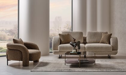 Medusa Home Mobilya - Florin Üçlü Koltuk