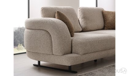 Medusa Home Mobilya - Florin Üçlü Koltuk