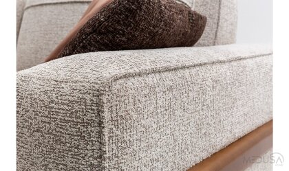 Medusa Home Mobilya - Fresco Türk Cevizi Koltuk Takımı