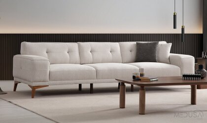 Medusa Home - Fuego Natural Dörtlü Koltuk