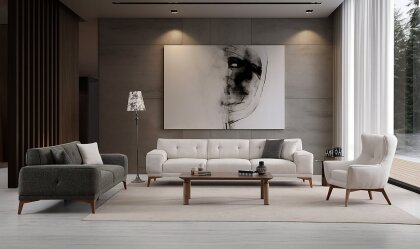 Medusa Home - Fuego Natural Koltuk Takımı