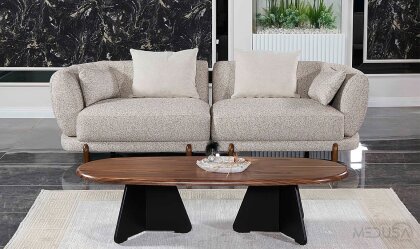 Medusa Home - Fury Üçlü Koltuk