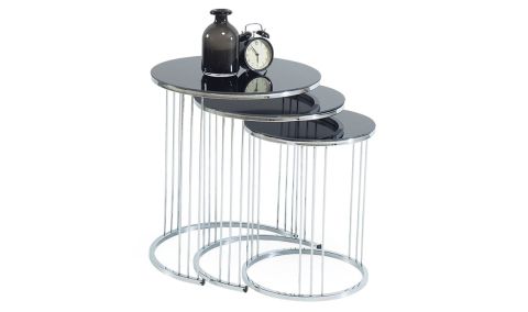 Medusa Home - Gezegen Silver Zigon Sehpa
