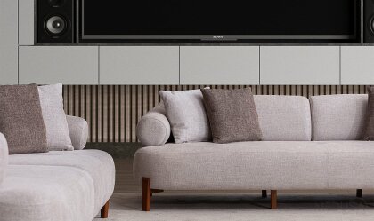Medusa Home Mobilya - Gloria Üçlü Koltuk