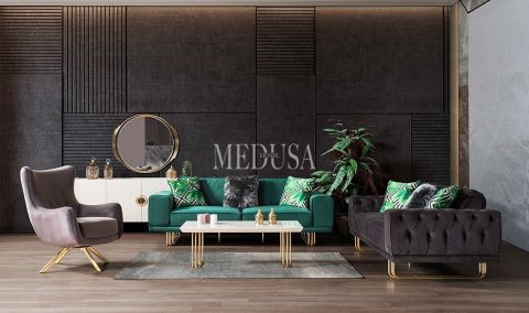 Medusa Home - Gold Star Koltuk Takımı