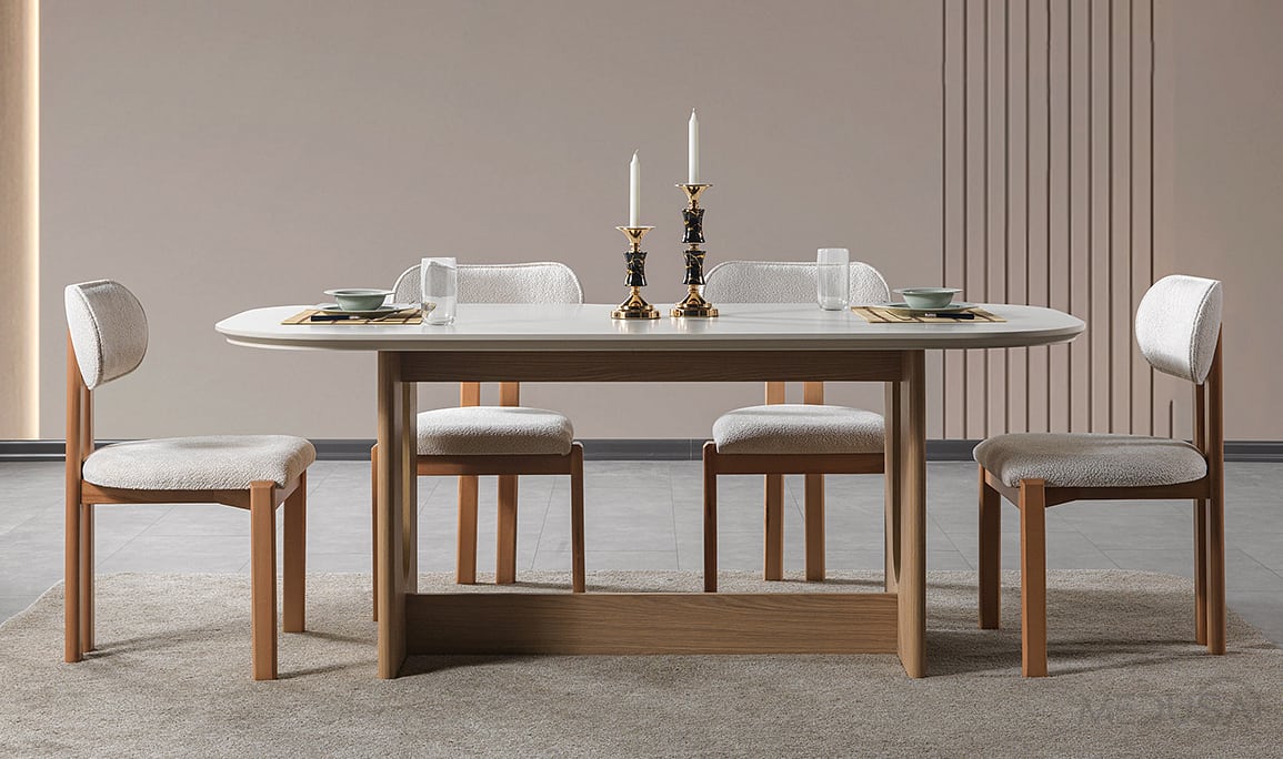 Medusa Home Mobilya - Golf Yemek Masası