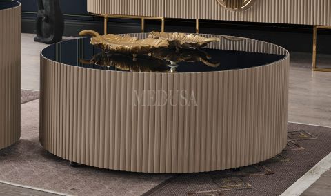 Medusa Home - Guard Capuccino Gold Orta Sehpa