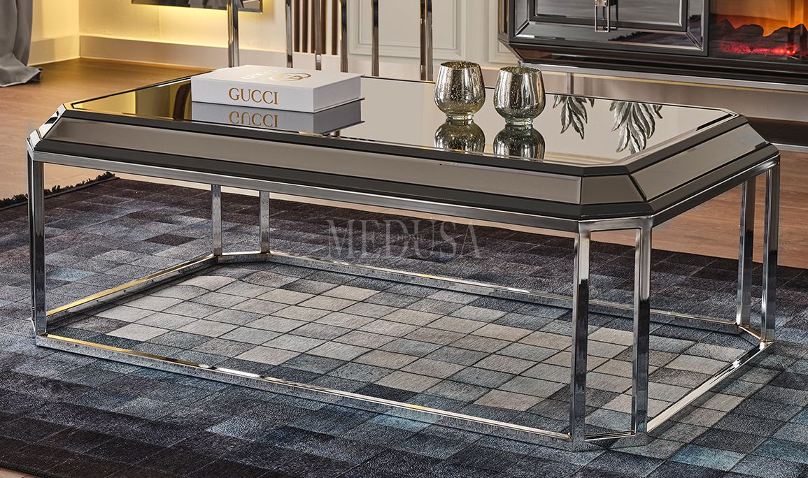 Medusa Home Mobilya - Gucci Antrasit Orta Sehpa