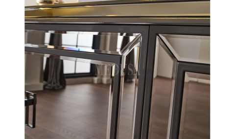 Medusa Home Mobilya - Gucci Antrasit Yemek Odası