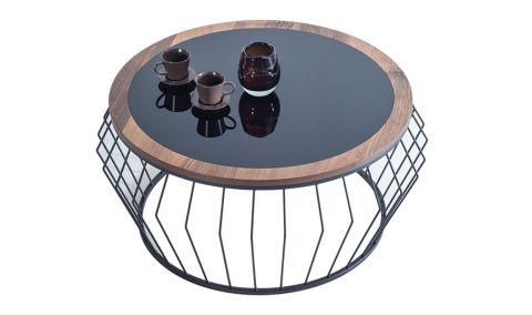 Medusa Home - Gucci Walnut Orta Sehpa