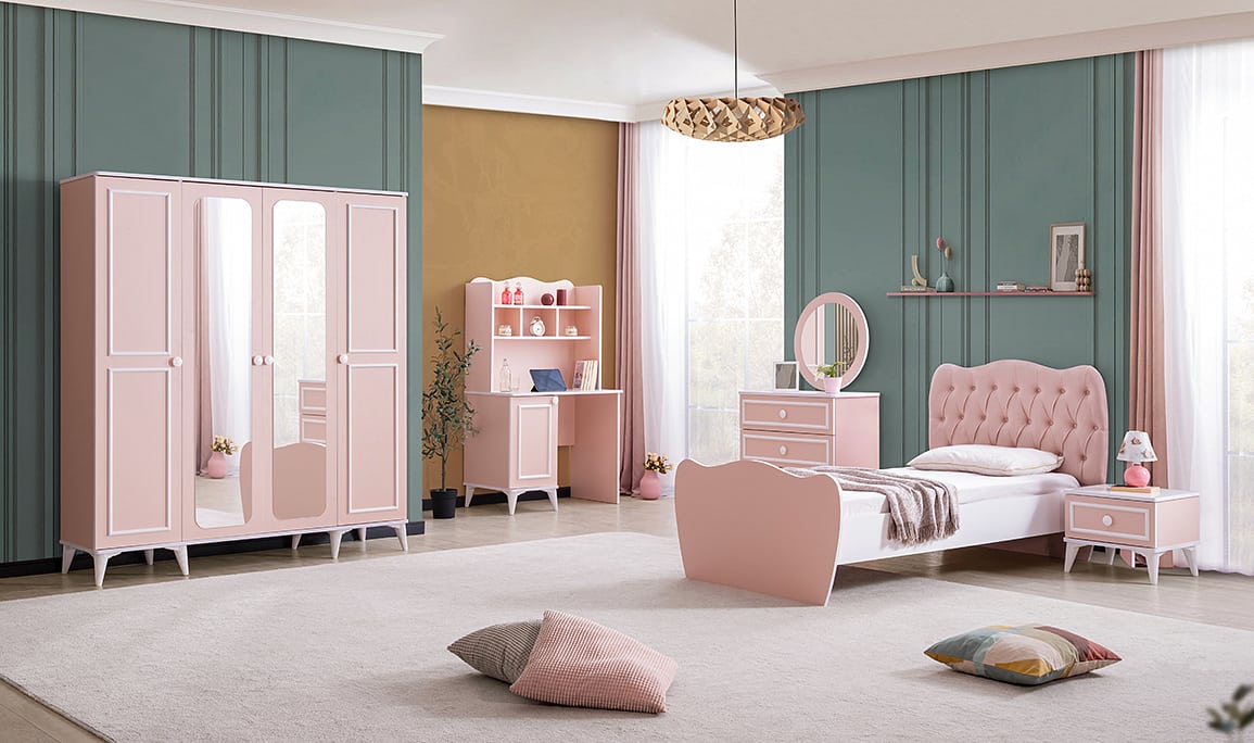 Medusa Home Mobilya - Hayal 4 Kapaklı Çocuk Odası