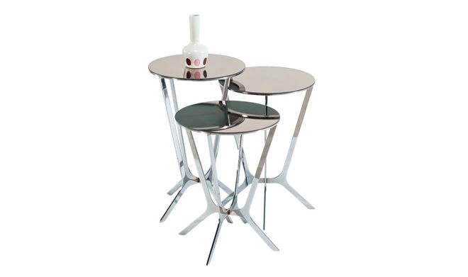 Hazal Silver Zigon Sehpa (1)