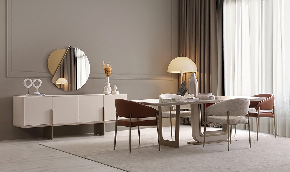 Medusa Home Mobilya - Hermes Yemek Odası