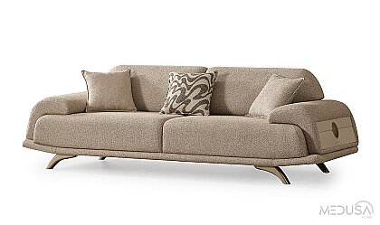 Medusa Home Mobilya - Honey Üçlü Koltuk
