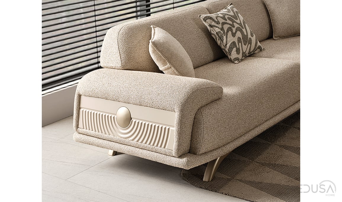 Medusa Home Mobilya - Honey Üçlü Koltuk
