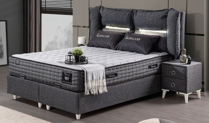 Medusa Home - Hybrid Set Baza Başlık Yatak