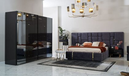 Medusa Home - Ibiza Gold Yatak Odası