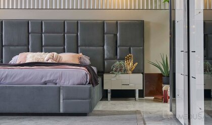 Medusa Home Mobilya - Ibiza Silver Karyola