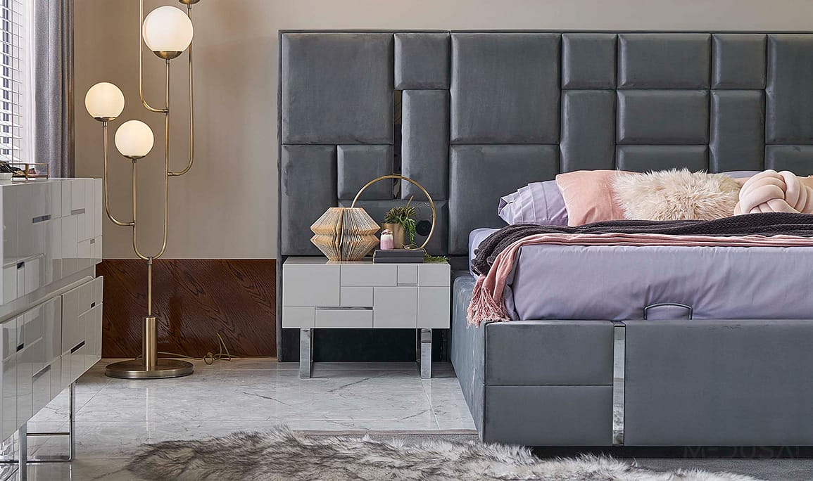 Medusa Home Mobilya - Ibiza Silver Karyola