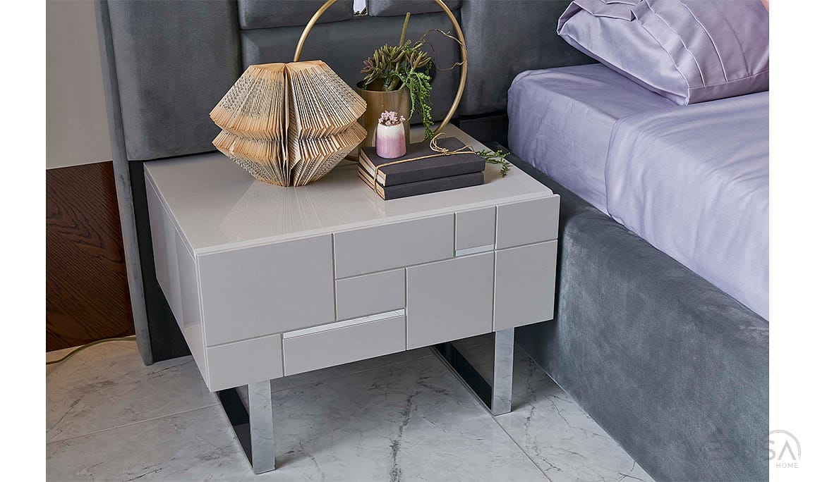 Medusa Home Mobilya - Ibiza Silver Karyola