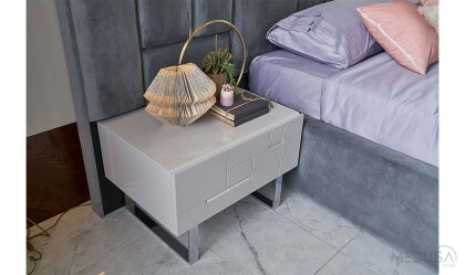 Medusa Home Mobilya - Ibiza Silver Karyola