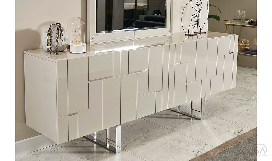 Medusa Home Mobilya - Ibiza Silver Yemek Odası