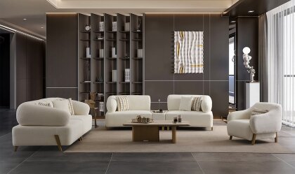 Medusa Home - İlyora Antik Yataklı Koltuk Takımı