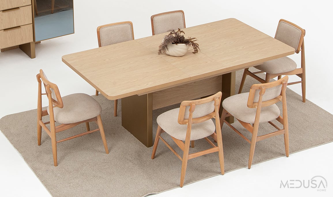 Medusa Home Mobilya - İmza Meşe Sandalye