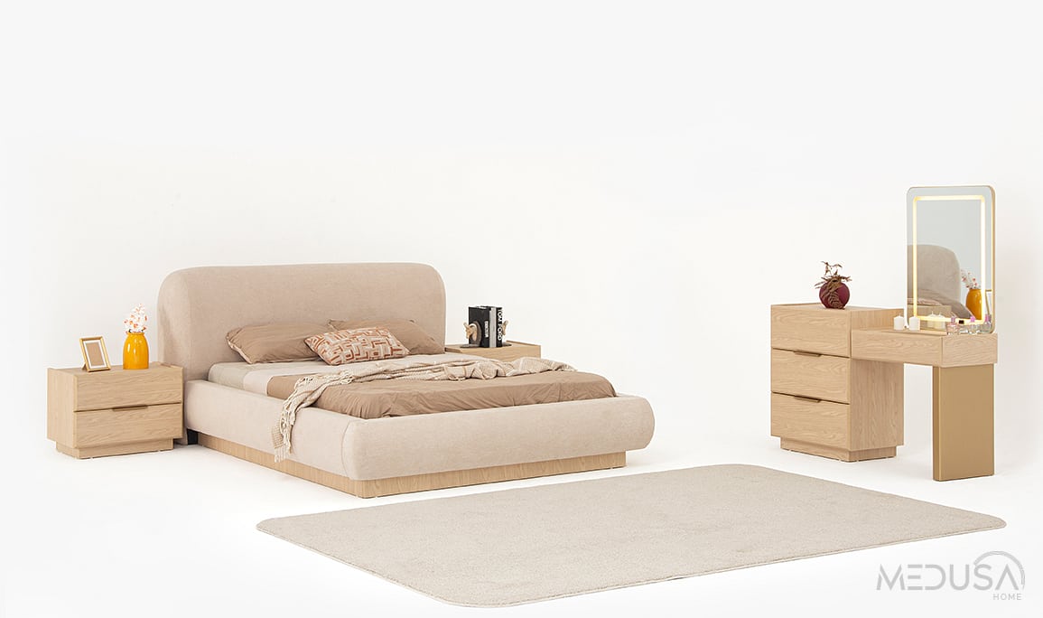 Medusa Home Mobilya - İmza Meşe Yatak Odası 