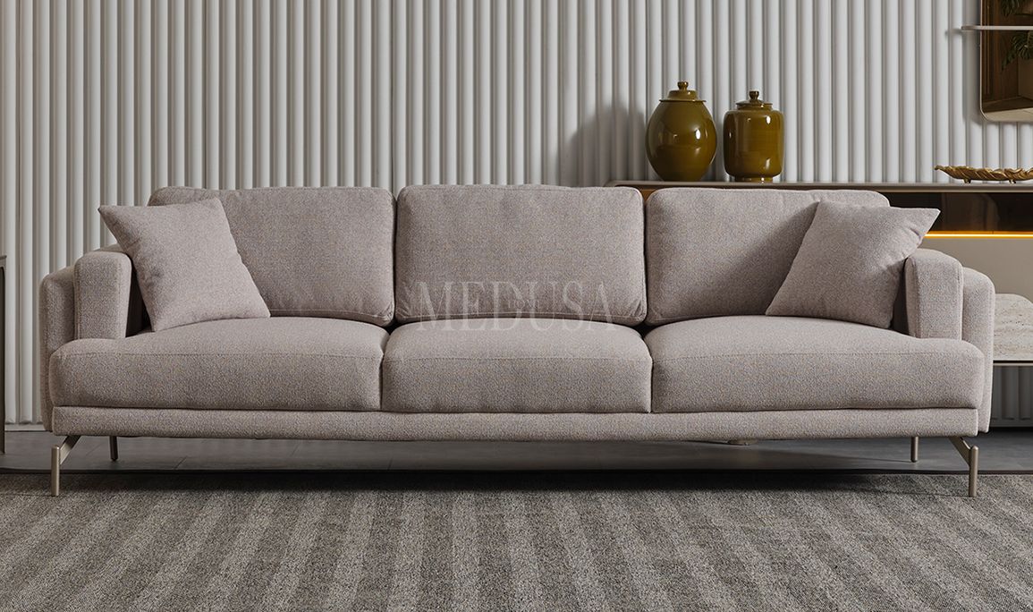 Medusa Home Mobilya - Isabel İtaly Design Üçlü Koltuk