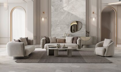 Medusa Home - Ivory Koltuk Takımı