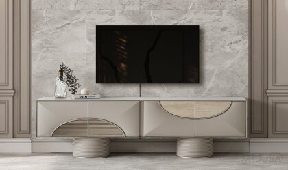 Medusa Home - Ivory Tv Sehpası