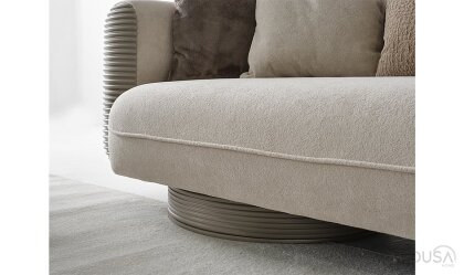 Medusa Home Mobilya - Ivory Üçlü Koltuk