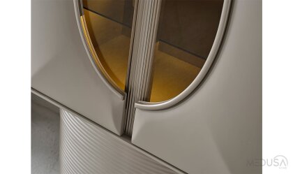 Medusa Home Mobilya - Ivory Vitrin