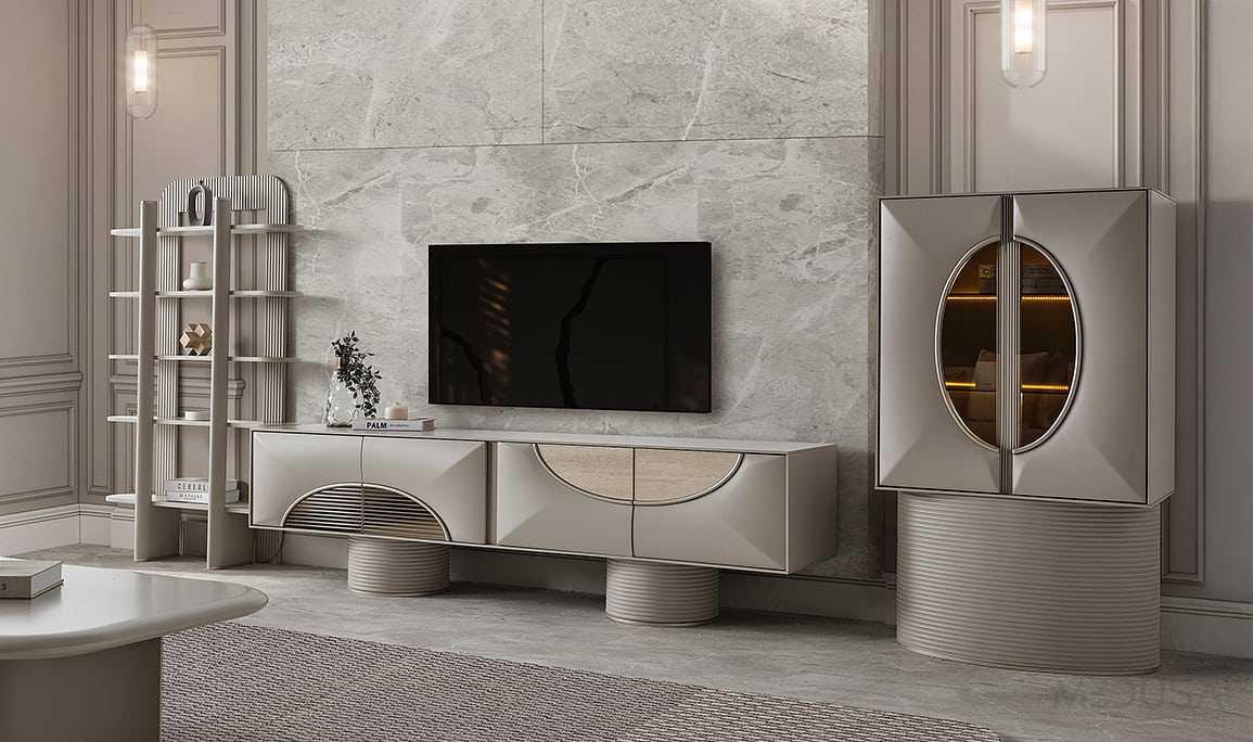 Medusa Home Mobilya - Ivory Yemek Odası
