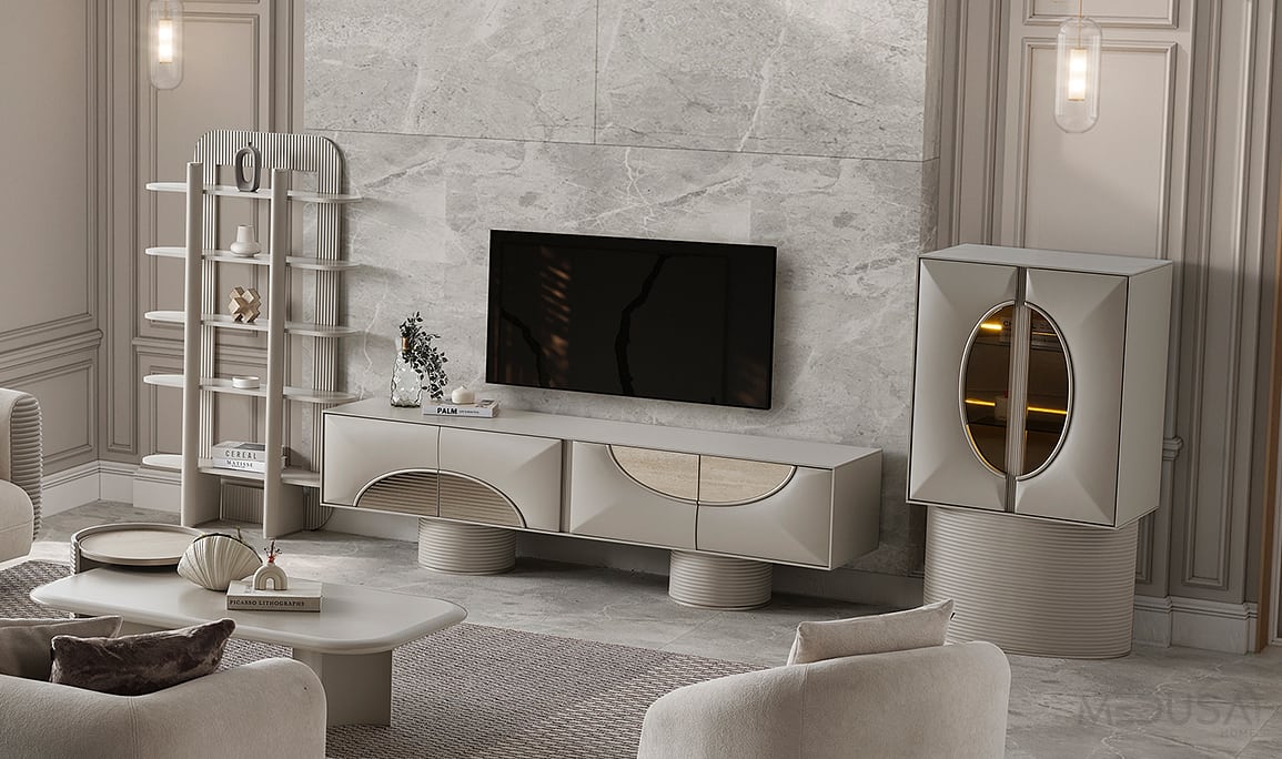 Medusa Home Mobilya - Ivory Yemek Odası