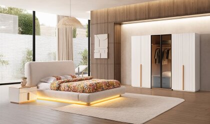 Medusa Home - Kaju Yatak Odası