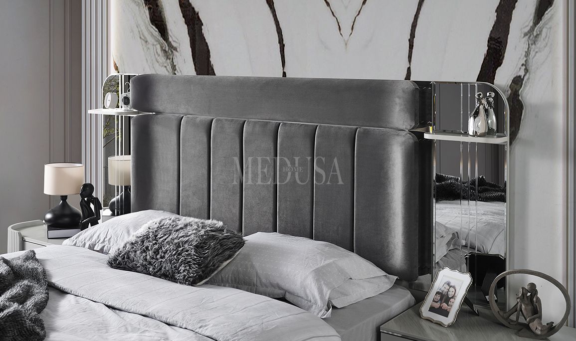 Medusa Home Mobilya - Kayra Sis Grisi Yatak Odası