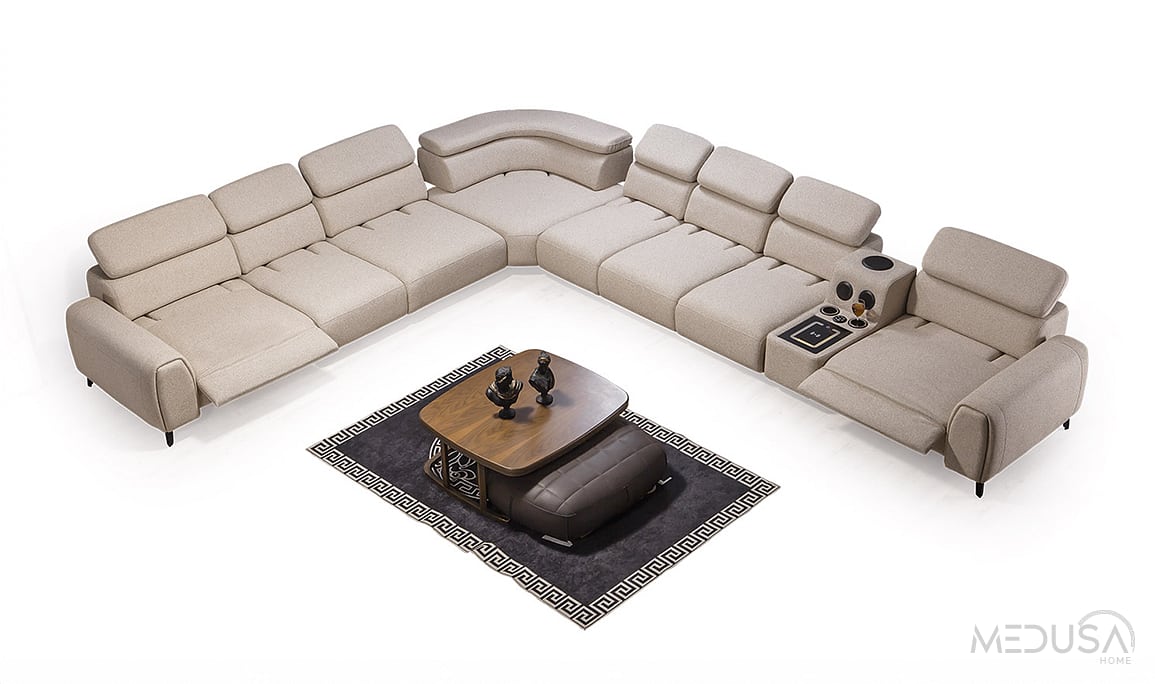 Medusa Home Mobilya - Kristal Köşe Takımı