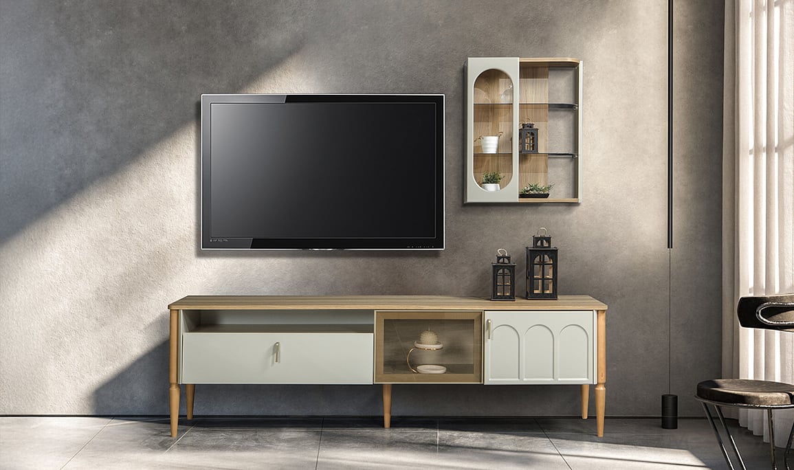 Medusa Home Mobilya - Kuvars Tv Ünitesi