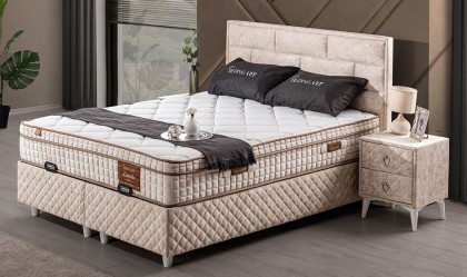 Medusa Home - Labella Set Baza Başlık Yatak