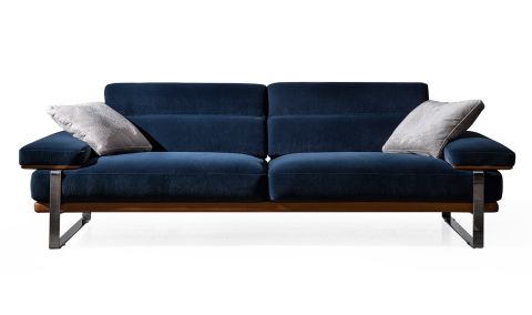 Medusa Home - Lavina Üçlü Koltuk Lacivert